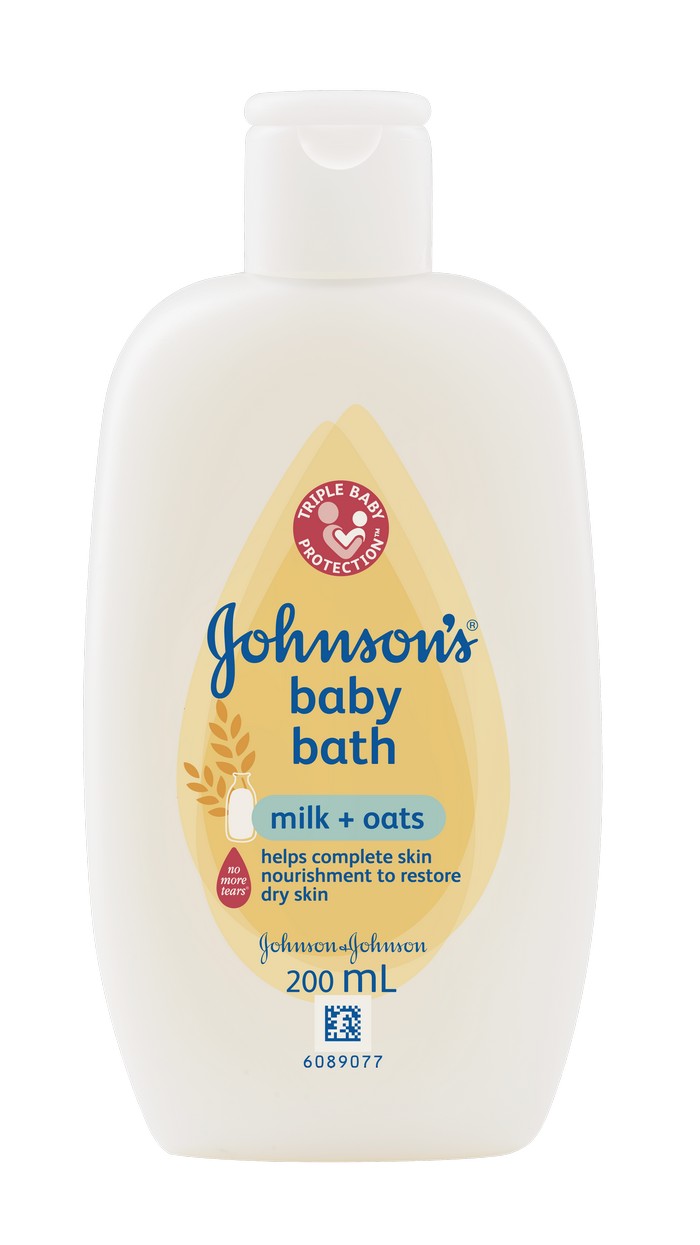 johnson baby lotion milk and oats