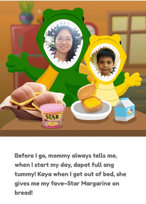 MyStarKidAdventure Star Margarine s Star Dino Story Book Mommy