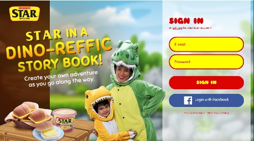 MyStarKidAdventure Star Margarine s Star Dino Story Book Mommy